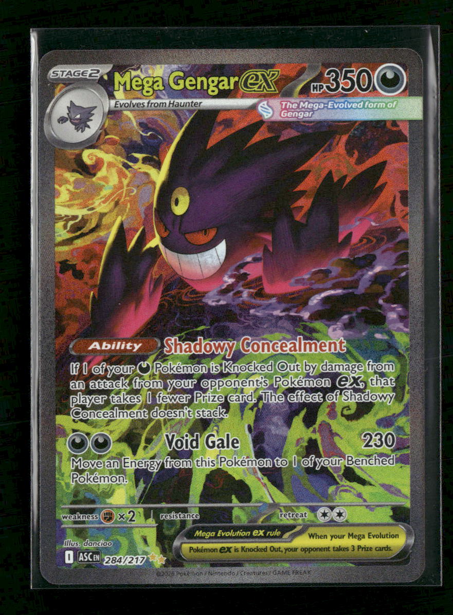 ME: Ascended Heroes Mega Gengar ex #284/217