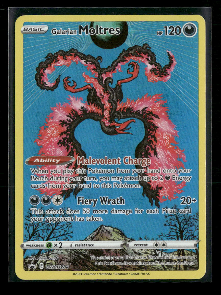 SWSH: Sword & Shield Promo Cards Galarian Moltres #SWSH284