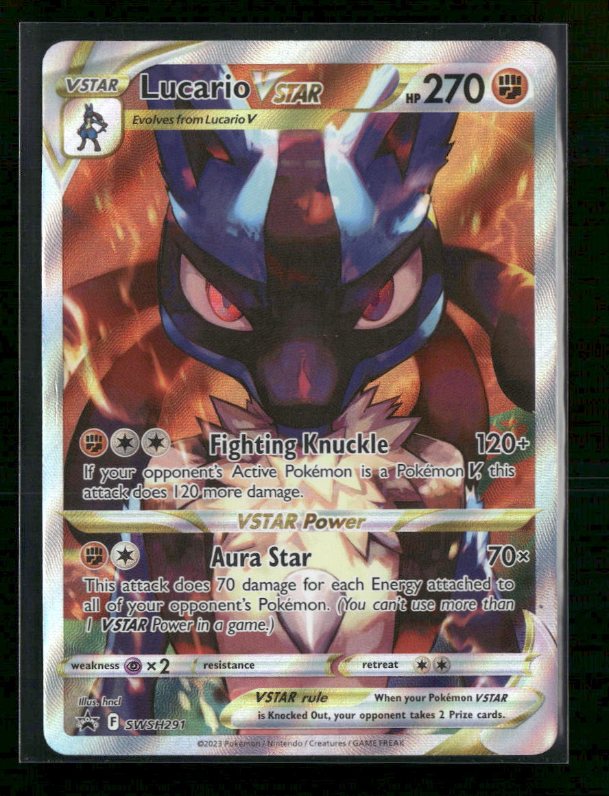 SWSH: Sword & Shield Promo Cards Lucario VSTAR #SWSH291