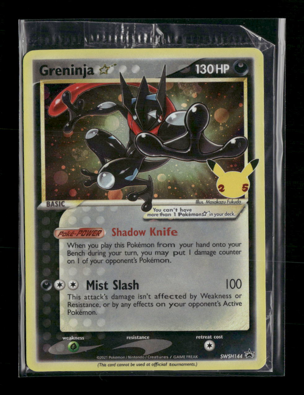 SWSH: Sword & Shield Promo Cards Greninja Star #SWSH144