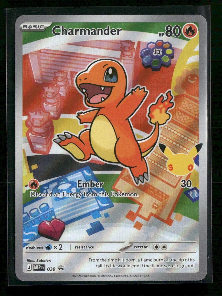 ME: Mega Evolution Promo Charmander #038