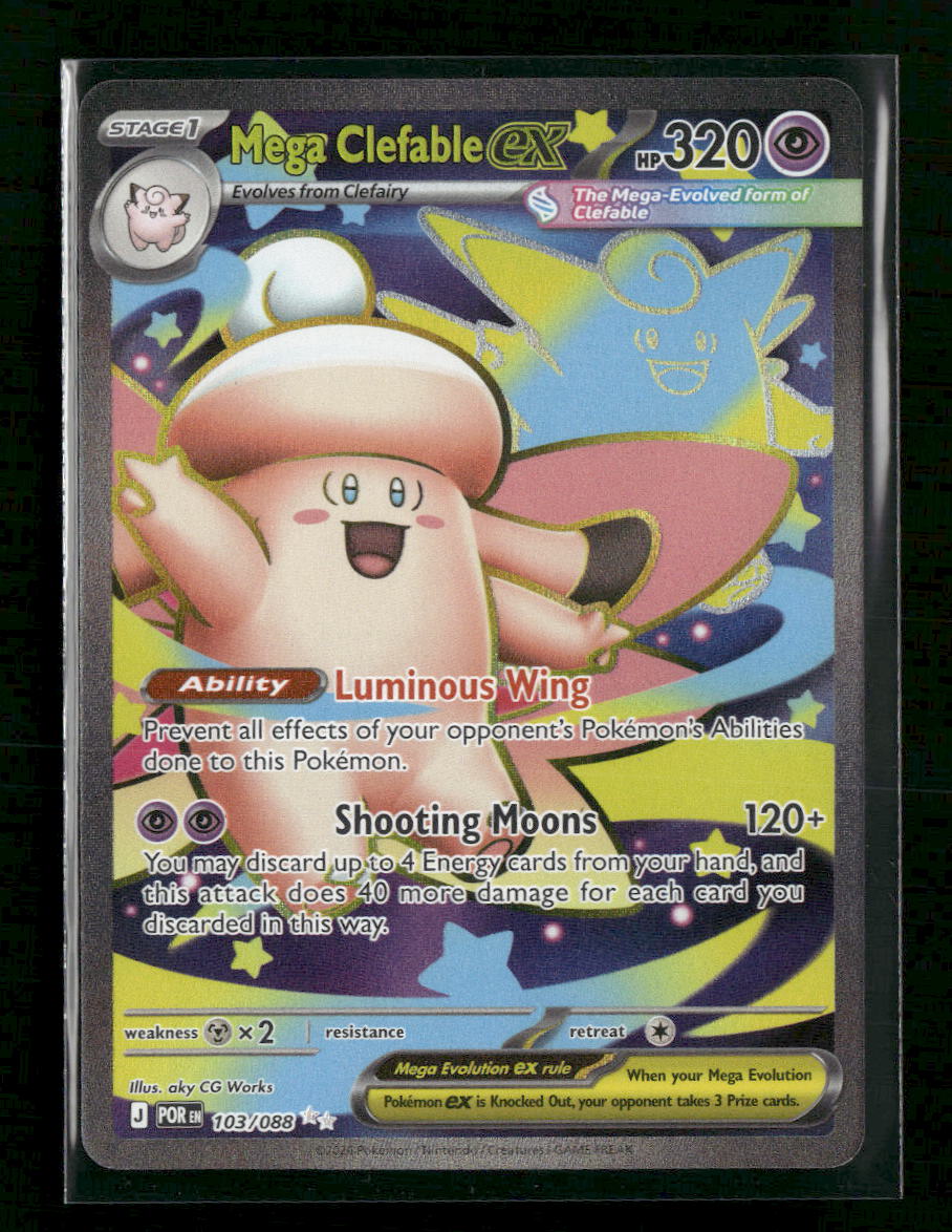 ME03: Perfect Order Mega Clefable ex #103/088