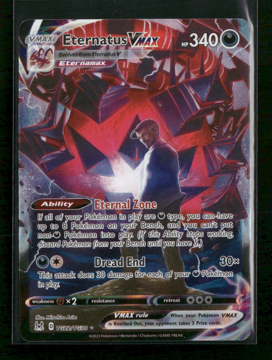 SWSH11: Lost Origin Trainer Gallery Eternatus VMAX #TG22/TG30