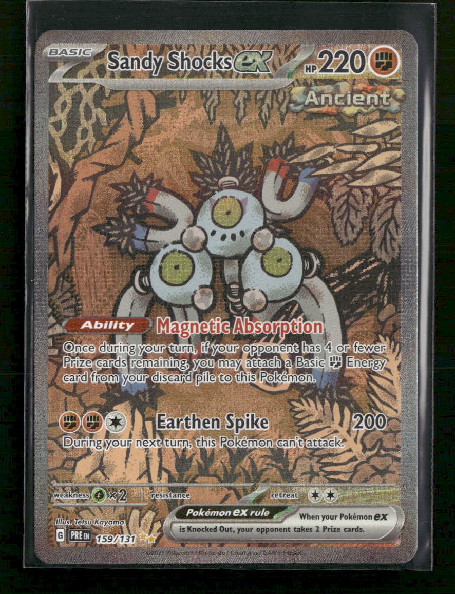 SV: Prismatic Evolutions Sandy Shocks ex #159/131
