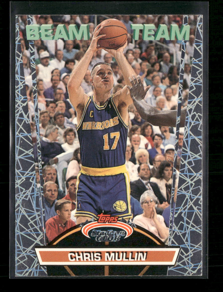 1992-93 Stadium Club Beam Team Chris Mullin #6