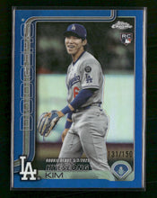 2025 Topps Update Blue Holo Foil Hyeseong Kim #/150 #US312