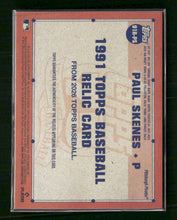 2026 Topps 1991 Baseball 35th Anniversary Relics Paul Skenes #91R-PS