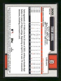 2026 Topps Holiday Chicks Tarik Skubal #300