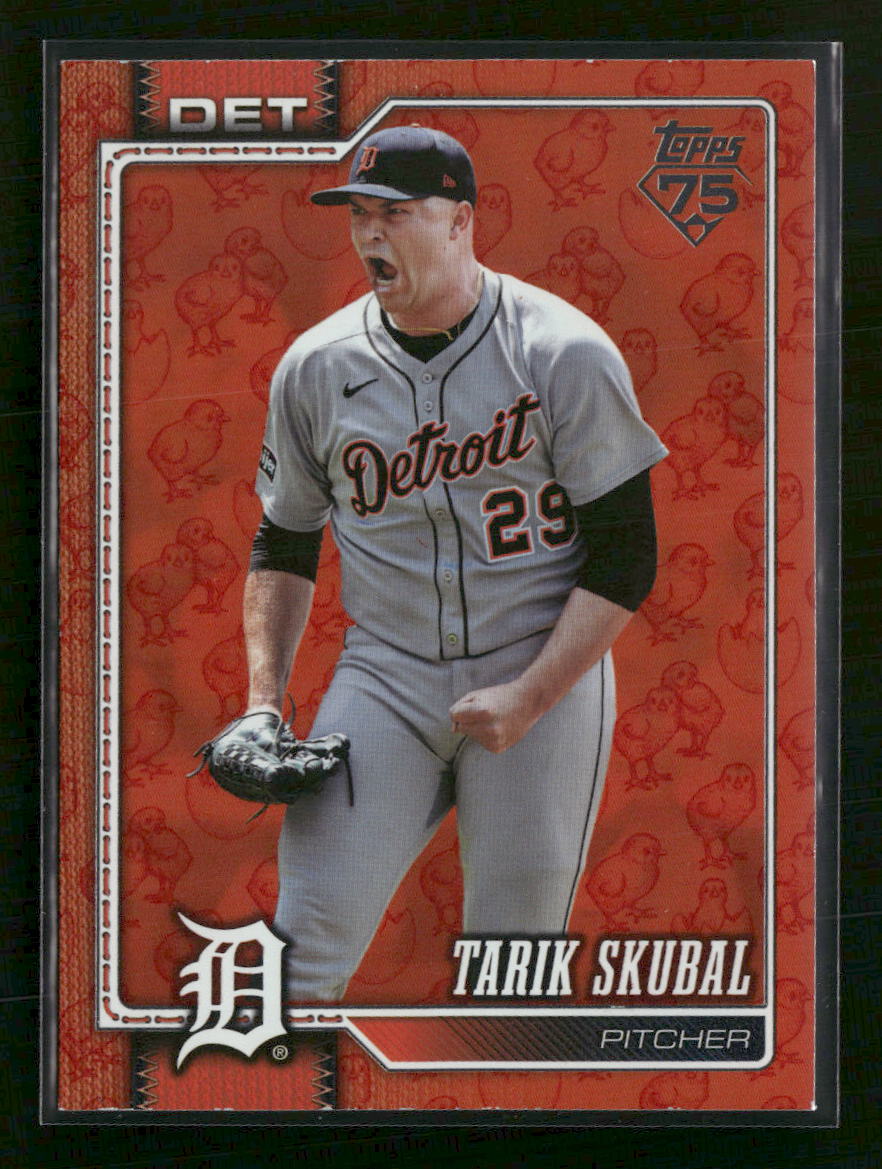 2026 Topps Holiday Chicks Tarik Skubal #300