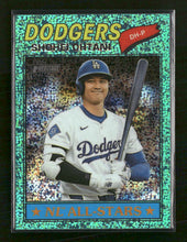 2026 Topps Heritage Chrome Aqua Sparkle Refractors Shohei Ohtani #290