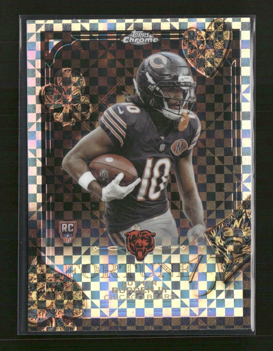 2025 Topps Chrome Fortune 15 X-Fractor Luther Burden III #F15-28