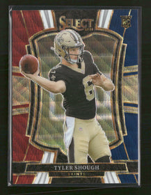 2025 Panini Select Tri-Color Prizm Tyler Shough #/299 #141
