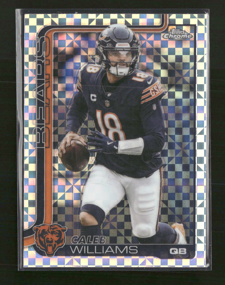 2025 Topps Chrome X-Fractor Caleb Williams #52