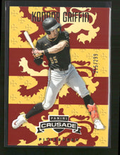 2025 Panini Crusade Red Konnor Griffin #/299 #96