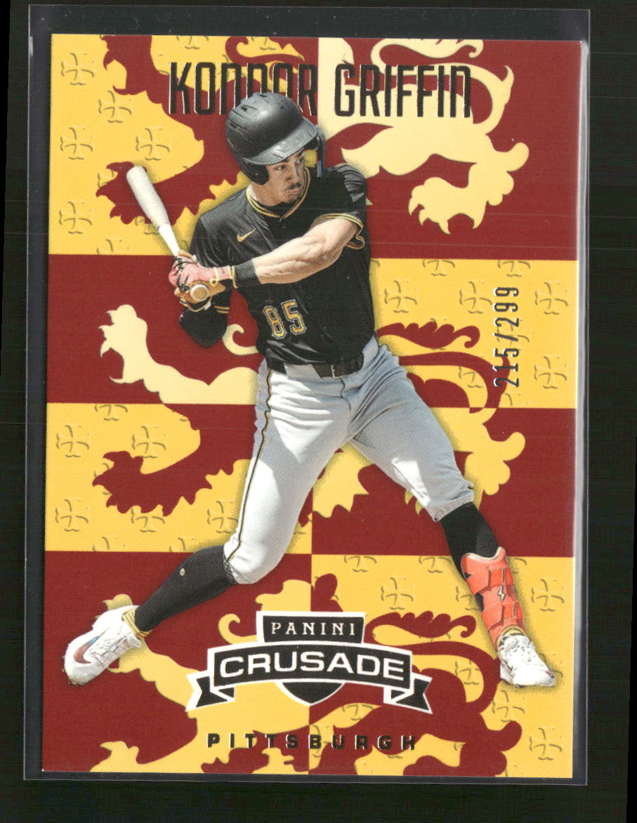 2025 Panini Crusade Red Konnor Griffin #/299 #96