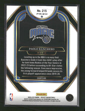 2024-25 Panini Select Elephant Prizm Paolo Banchero #215