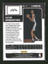 2023-24 Panini Contenders Season Ticket Retail Victor Wembanyama Rookie #11