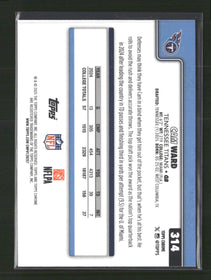 2025 Topps Chrome X-Fractor Cam Ward Rookie #314