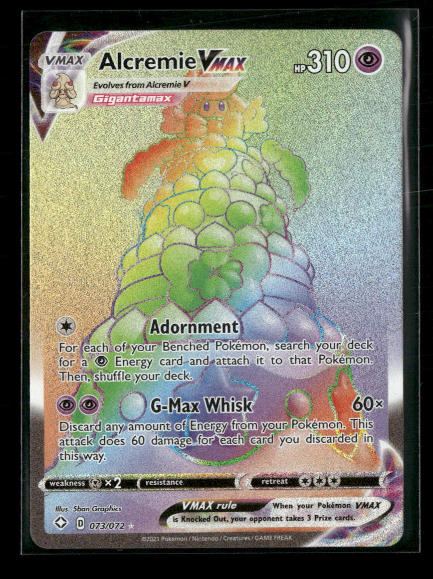 Shining Fates Alcremie VMAX (Secret) #073/072