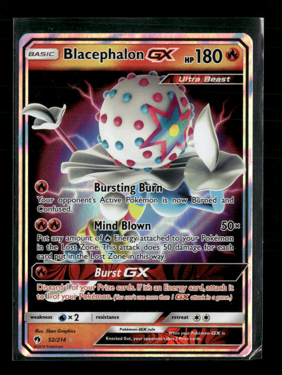 SM - Lost Thunder Blacephalon GX #52/214