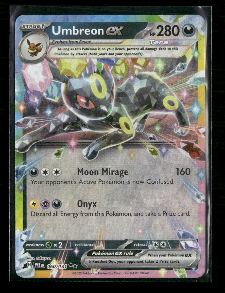 SV: Prismatic Evolutions Umbreon ex #060/131