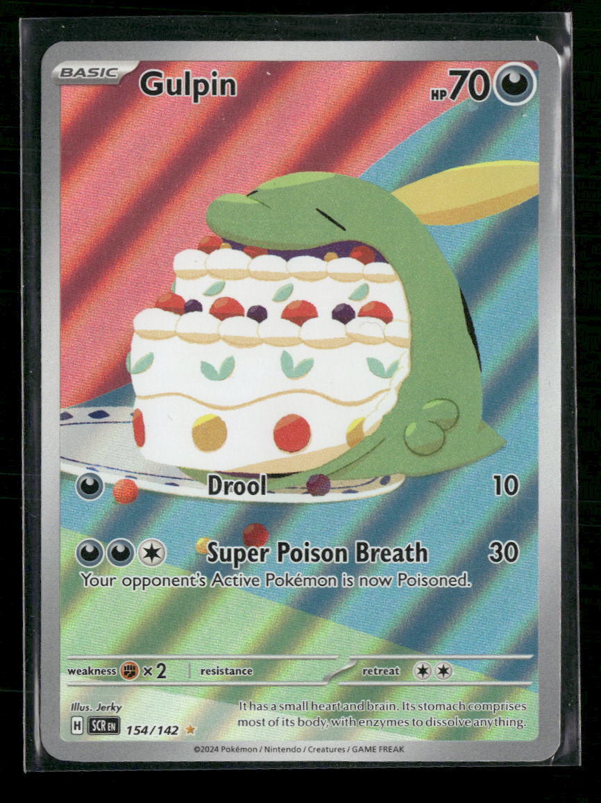 SV07: Stellar Crown Gulpin #154/142