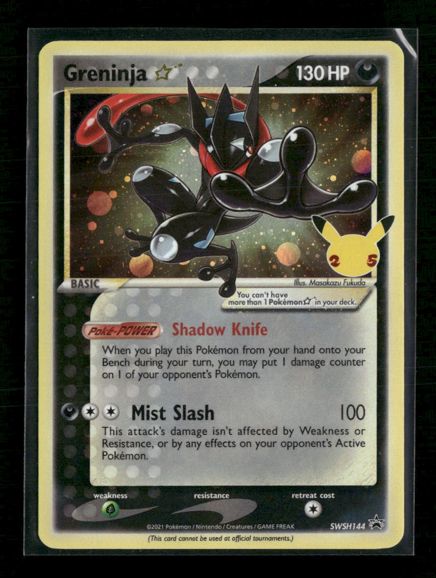 SWSH: Sword & Shield Promo Cards Greninja Star #SWSH144