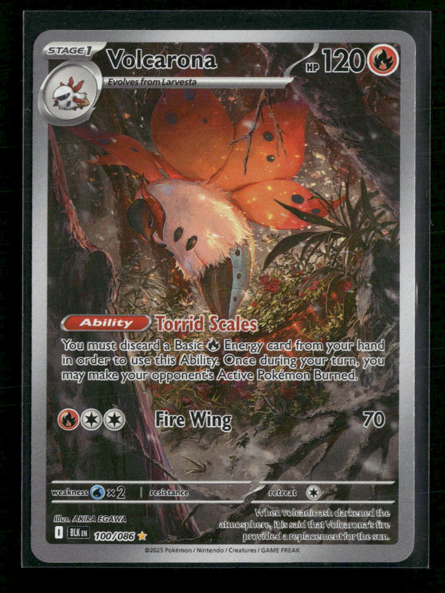 SV: Black Bolt Volcarona #100/086
