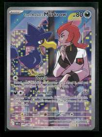 SV10: Destined Rivals Team Rocket's Murkrow #200/182