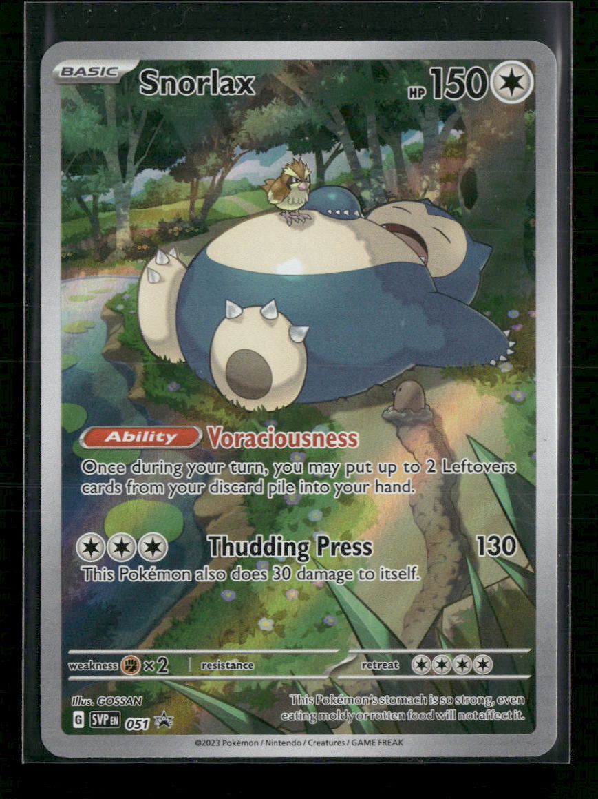 SV: Scarlet & Violet Promo Cards Snorlax #051