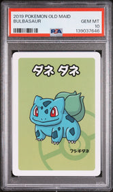 2019 Pokemon Old Maid Bulbasaur 10 PSA #