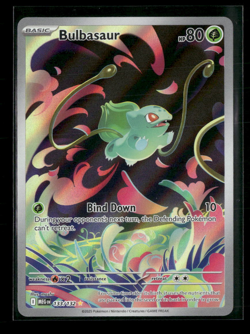 ME01: Mega Evolution Bulbasaur #133/132