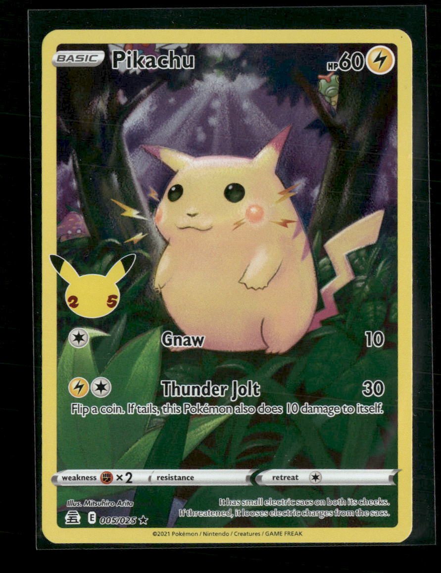 Celebrations Pikachu #005/025