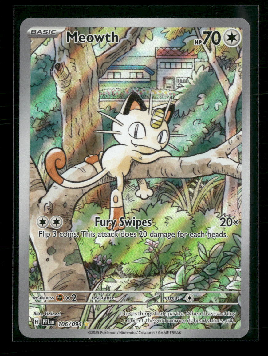 ME02: Phantasmal Flames Meowth #106/094