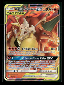 SM - Cosmic Eclipse Charizard & Braixen GX #22/236
