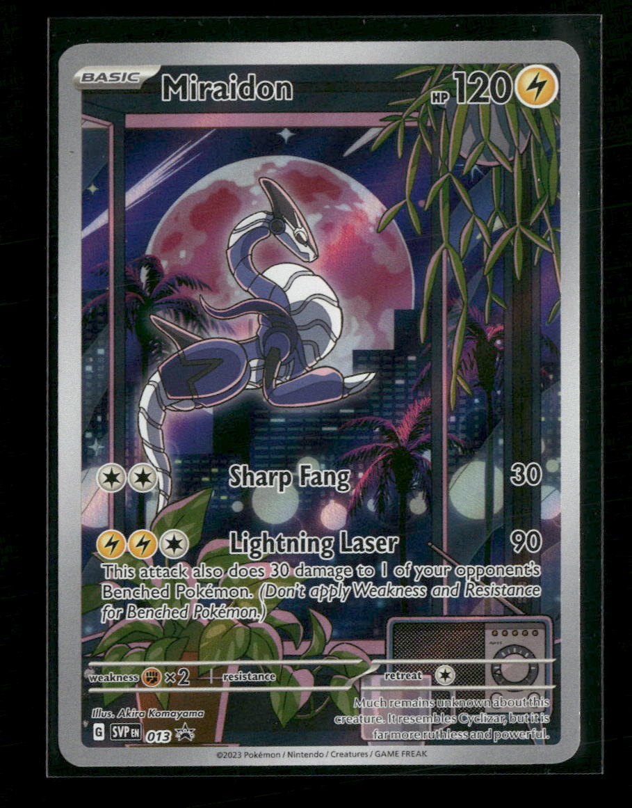SV: Scarlet & Violet Promo Cards Miraidon #013
