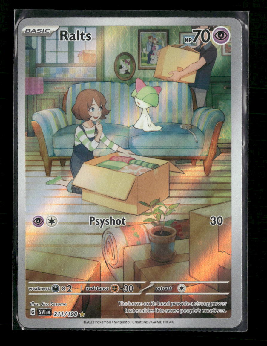 SV01: Scarlet & Violet Base Set Ralts #211/198