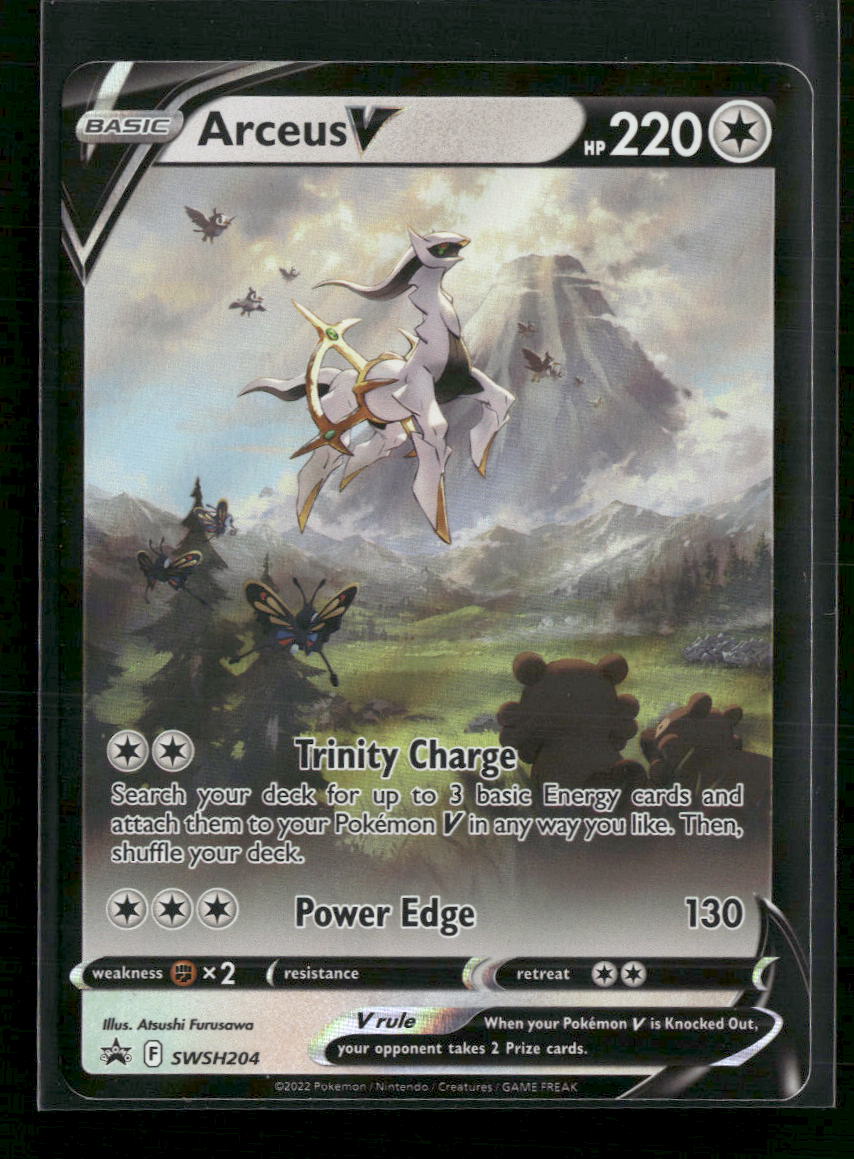 SWSH: Sword & Shield Promo Cards Arceus V #SWSH204