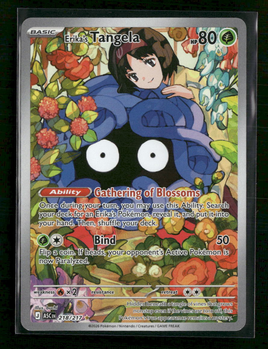 ME: Ascended Heroes Erika's Tangela #218/217