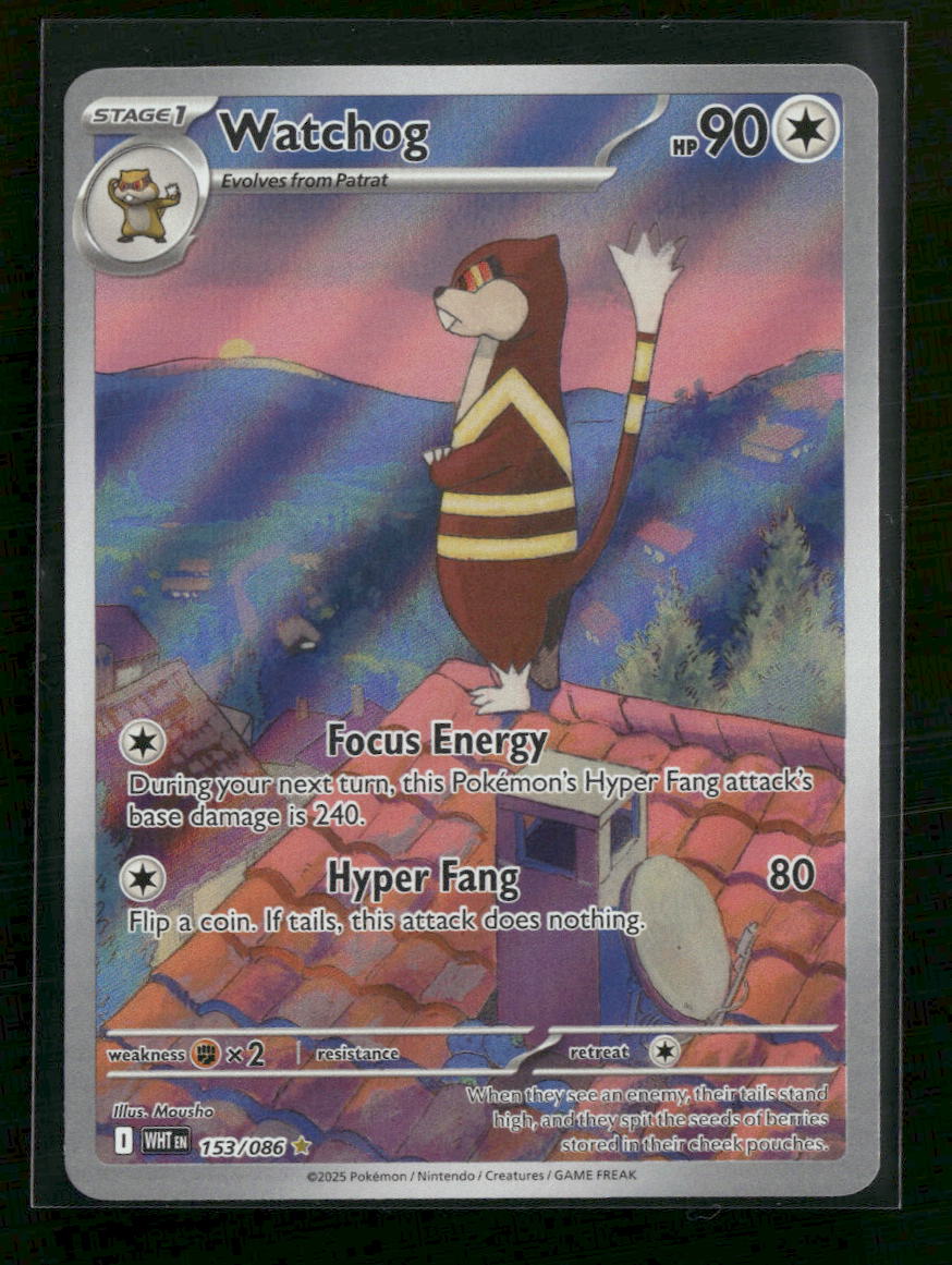 SV: White Flare Watchog #153/086