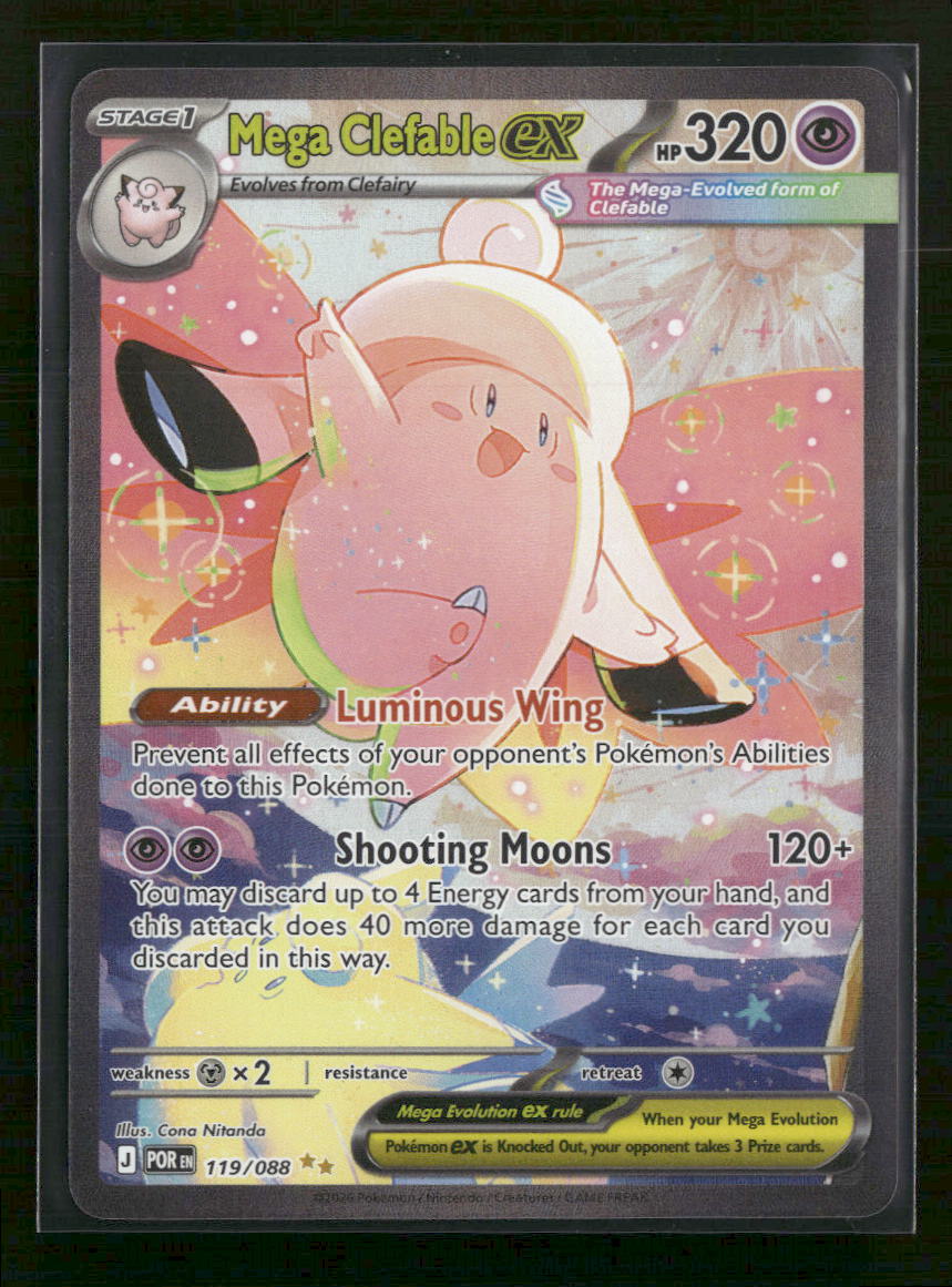 ME03: Perfect Order Mega Clefable ex #119/088
