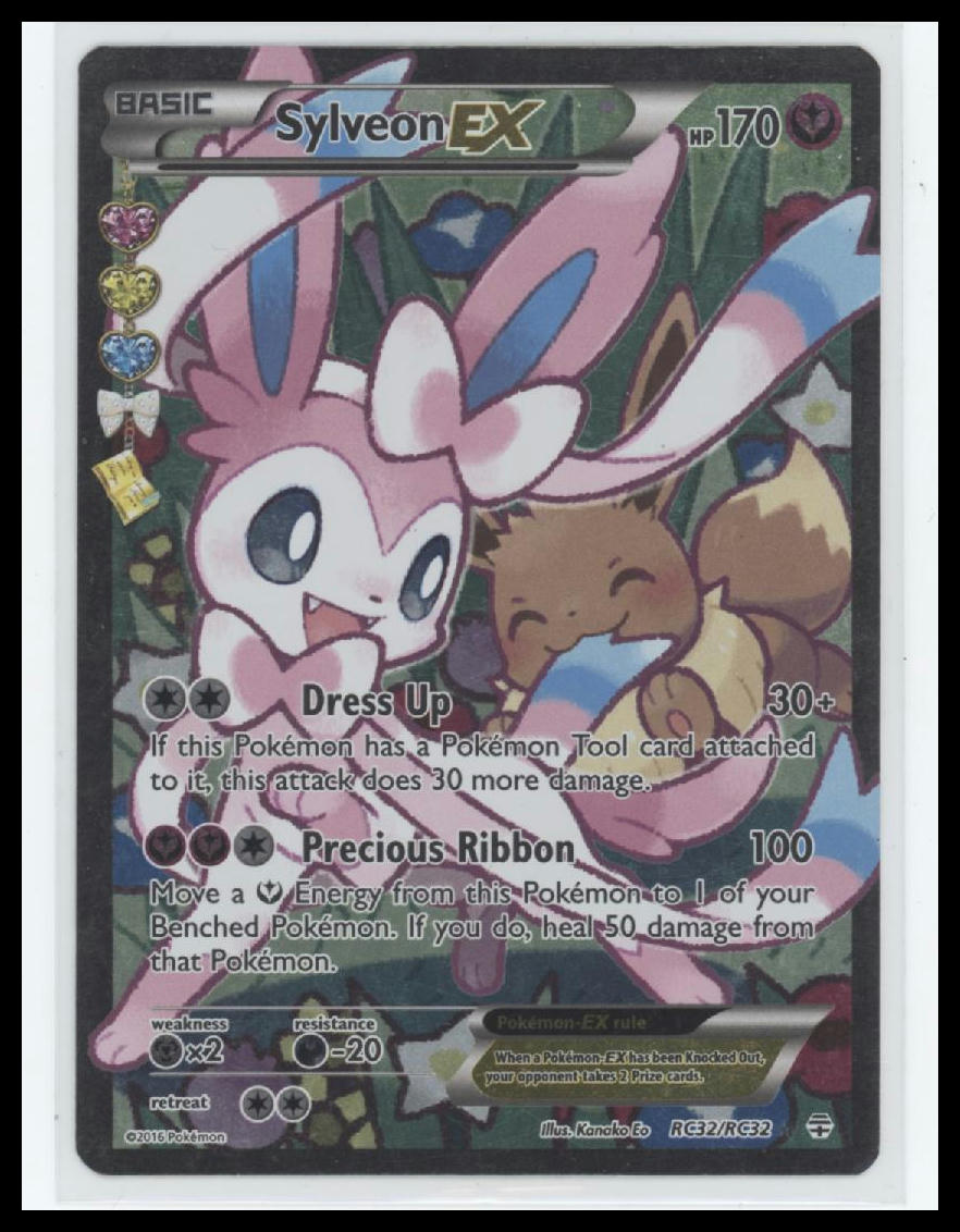 Generations: Radiant Collection Sylveon EX (Full Art) #RC32/RC32
