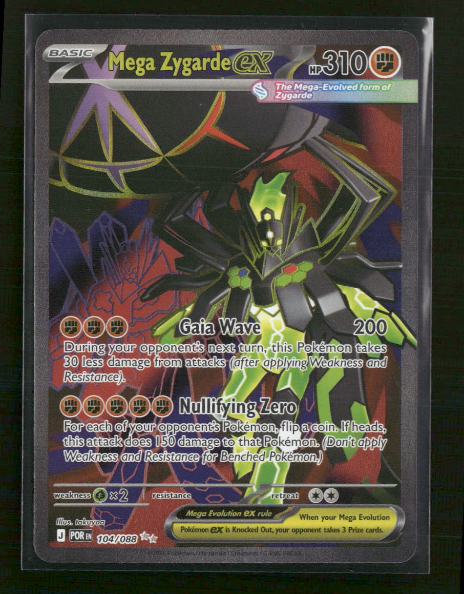 ME03: Perfect Order Mega Zygarde ex #104/088