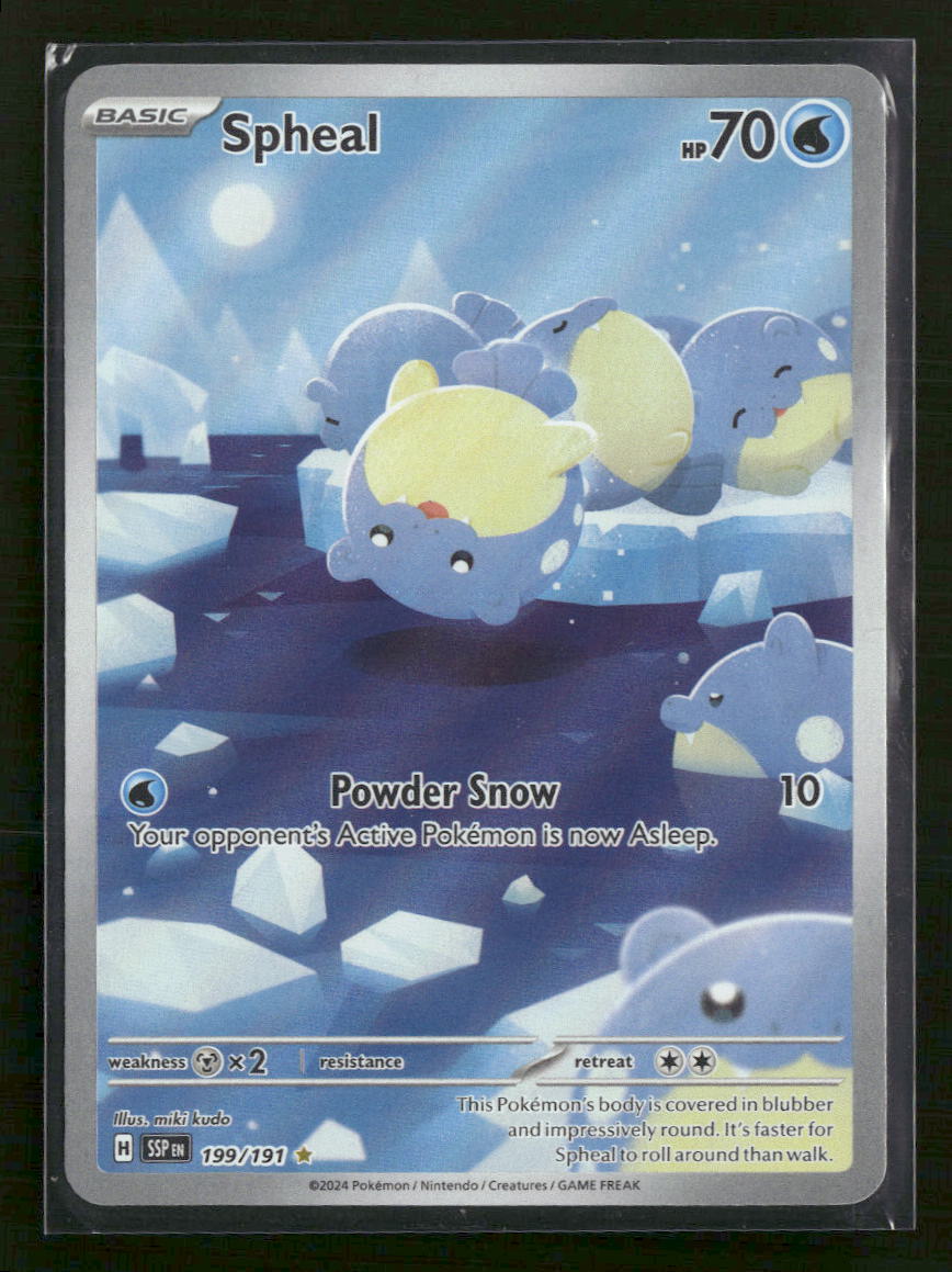 SV08: Surging Sparks Spheal #199/191