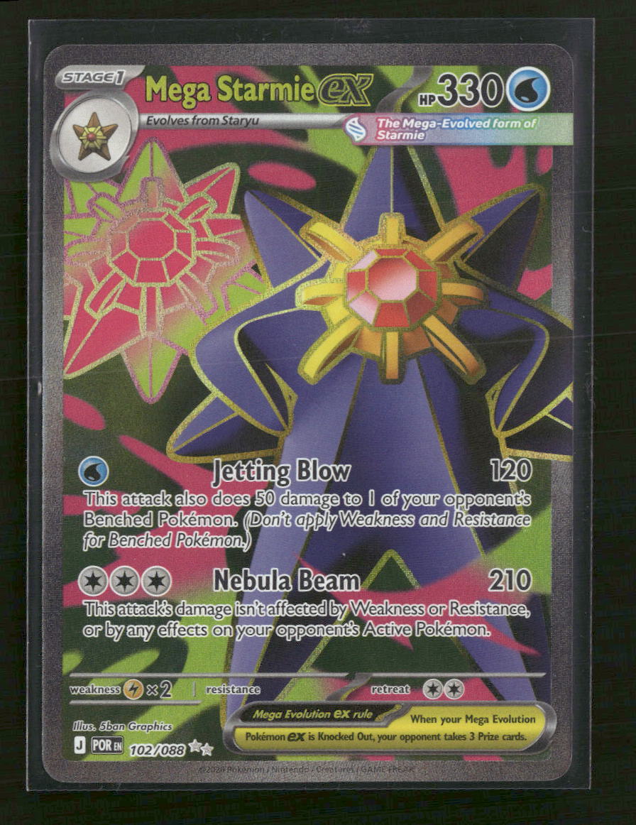 ME03: Perfect Order Mega Starmie ex #102/088