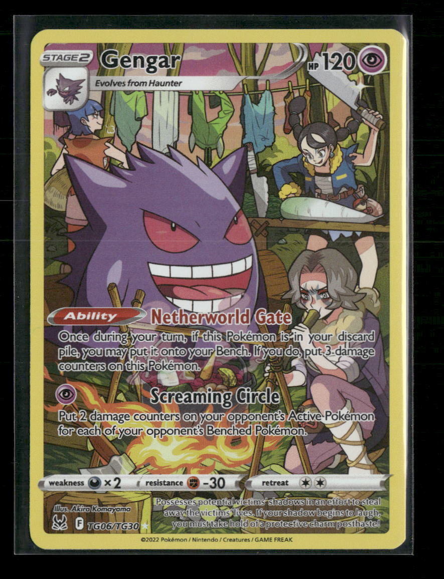 SWSH11: Lost Origin Trainer Gallery Gengar #TG06/TG30