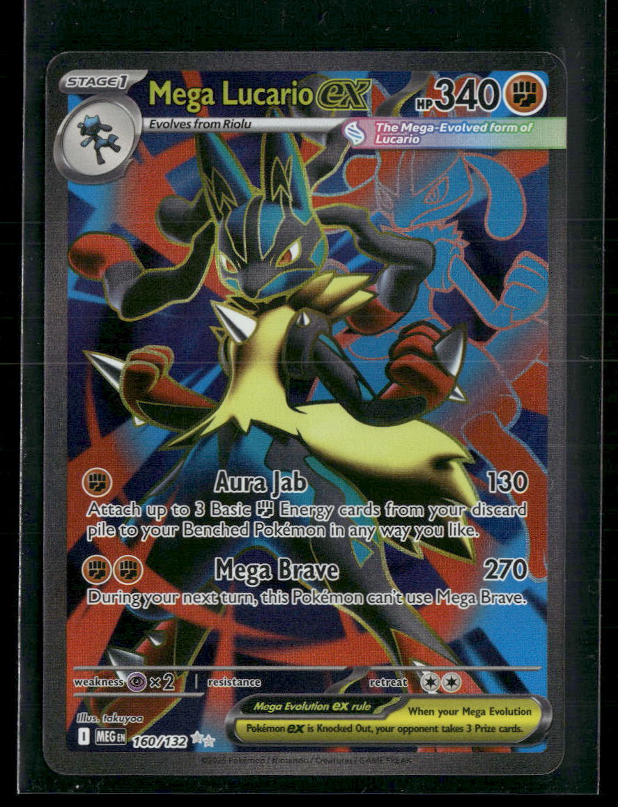 ME01: Mega Evolution Mega Lucario ex #160/132