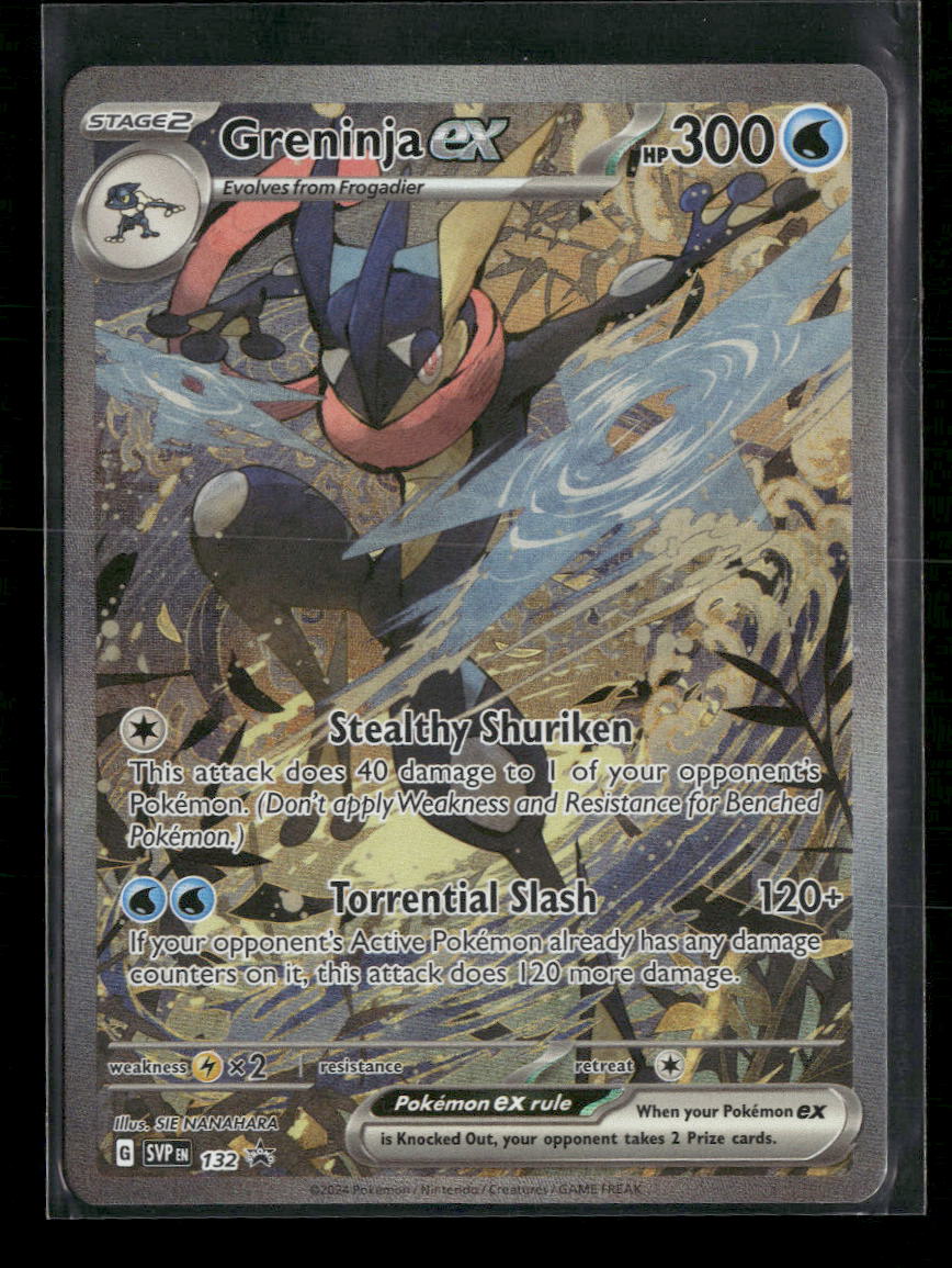 SV: Scarlet & Violet Promo Cards Greninja ex #132