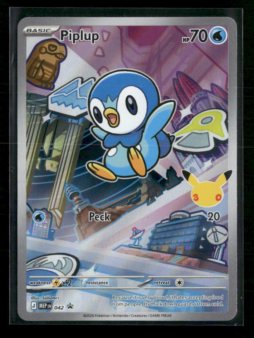 ME: Mega Evolution Promo Piplup #042