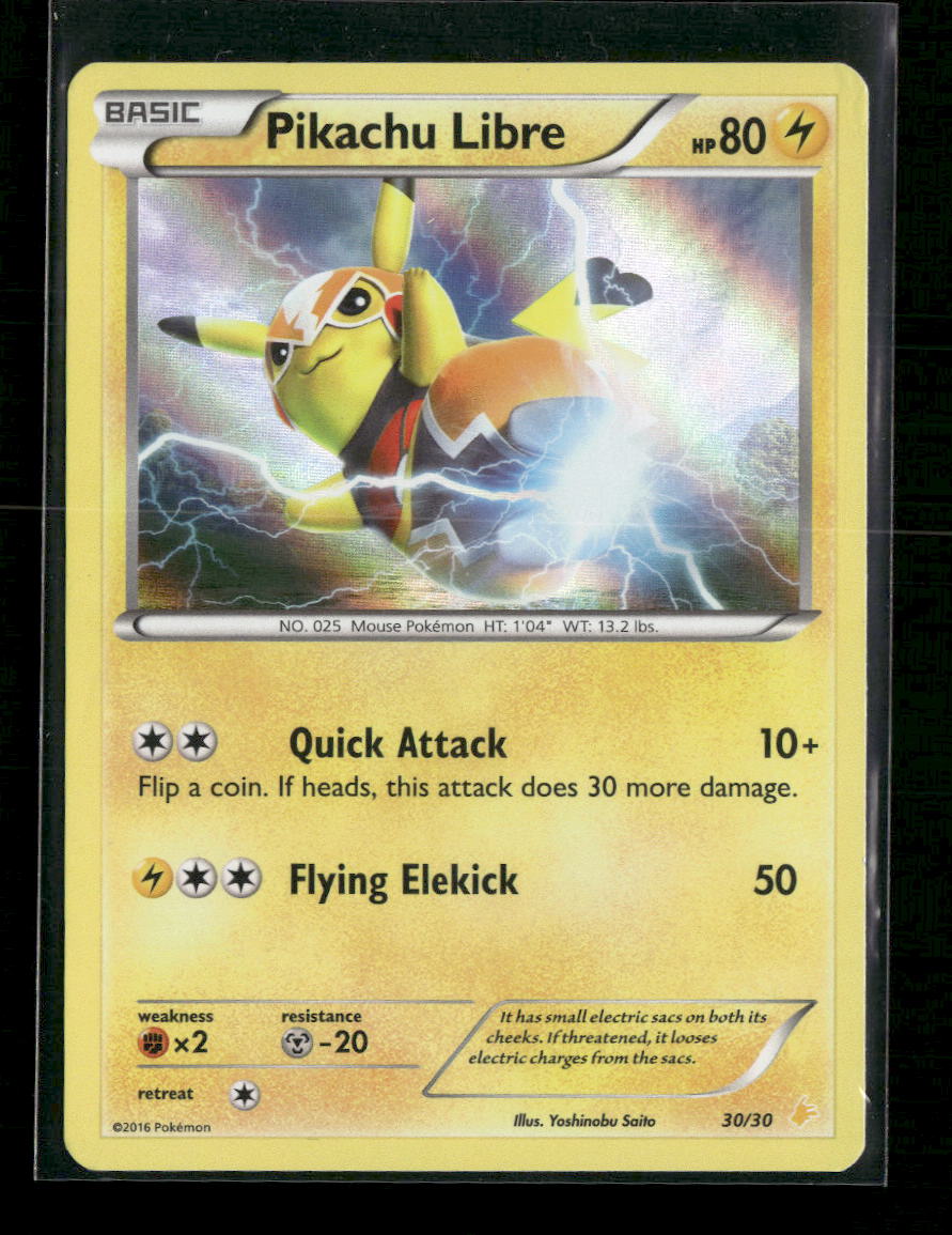 XY Trainer Kit: Pikachu Libre & Suicune Pikachu Libre (30 #30/30